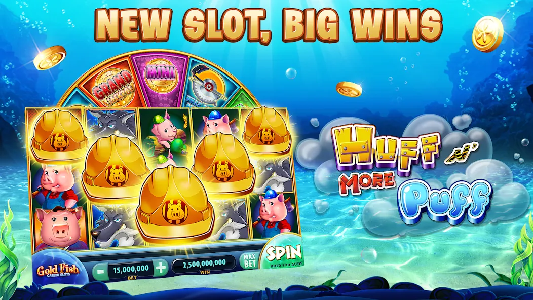 Скачать взлом Gold Fish Casino Slot Games — Безлимитные монеты и бонусы — скриншот 1 Скачать взлом Gold Fish Casino Slot Games — Безлимитные монеты и бонусы — скриншот 1