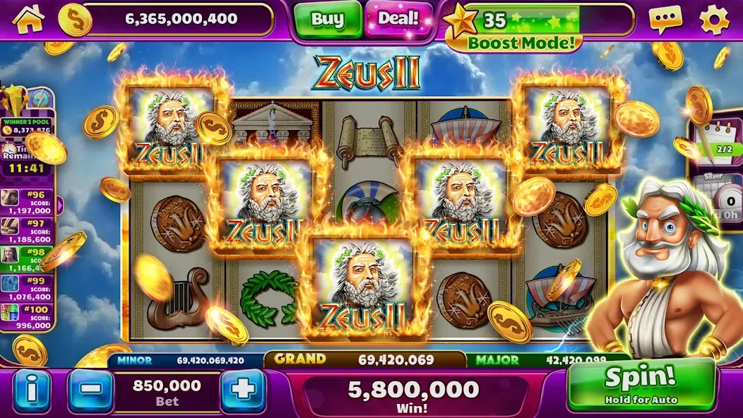 Скачать Jackpot Party Casino Slots Mod APK — Бесплатные спины и много монет — скриншот 2 Скачать Jackpot Party Casino Slots Mod APK — Бесплатные спины и много монет — скриншот 2