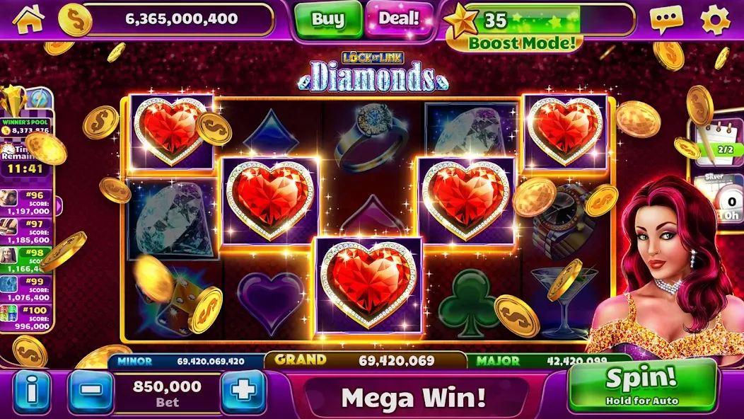Скачать Jackpot Party Casino Slots Mod APK — Бесплатные спины и много монет — скриншот 5 Скачать Jackpot Party Casino Slots Mod APK — Бесплатные спины и много монет — скриншот 5