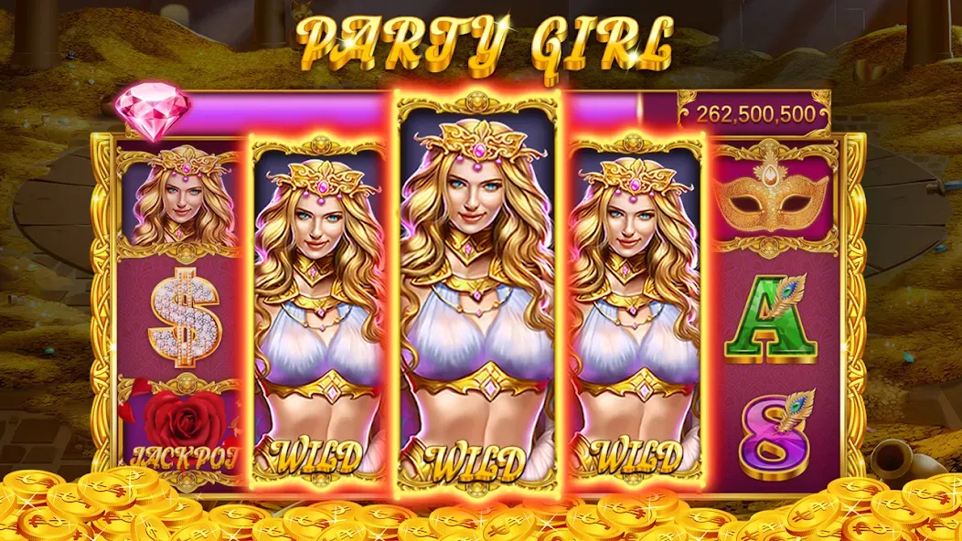 Winning Jackpot Slots Casino MOD APK скачать на Андроид — Безлимитные монеты и бонусы — скриншот 2