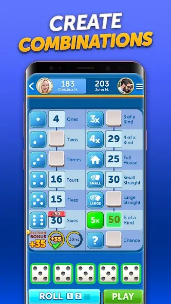 Dice With Buddies™ Social Game взлом APK — Безлимитные монеты и бонусы — скриншот 3 Dice With Buddies™ Social Game взлом APK — Безлимитные монеты и бонусы — скриншот 3