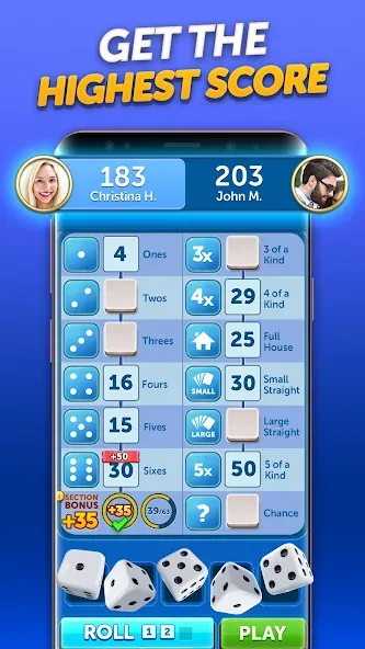 Dice With Buddies™ Social Game взлом APK — Безлимитные монеты и бонусы — скриншот 4 Dice With Buddies™ Social Game взлом APK — Безлимитные монеты и бонусы — скриншот 4