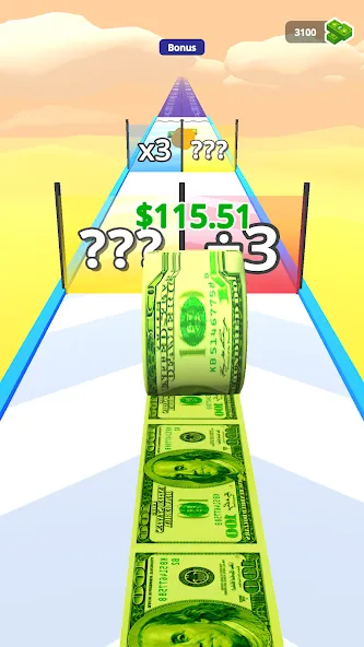 Скачать мод Money Rush — Безлимитные деньги и бонусы — скриншот 1