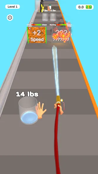 Pressure Washing Run MOD APK скачать на Андроид — Безлимитные деньги и все уровни — скриншот 4 Pressure Washing Run MOD APK скачать на Андроид — Безлимитные деньги и все уровни — скриншот 4