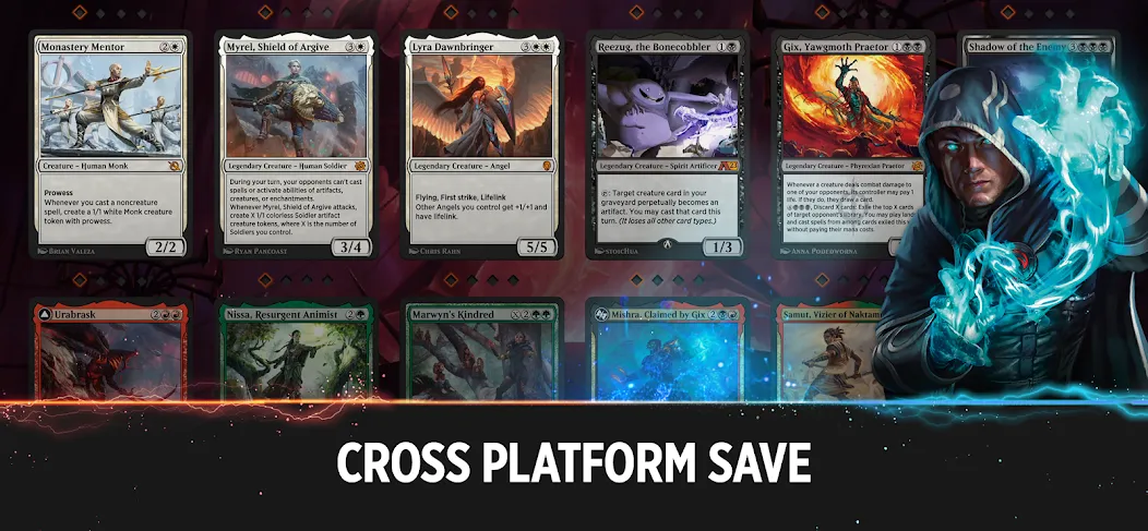 Magic: The Gathering Arena взлом на Андроид — Безлимитные ресурсы и все карты — скриншот 2 Magic: The Gathering Arena взлом на Андроид — Безлимитные ресурсы и все карты — скриншот 2