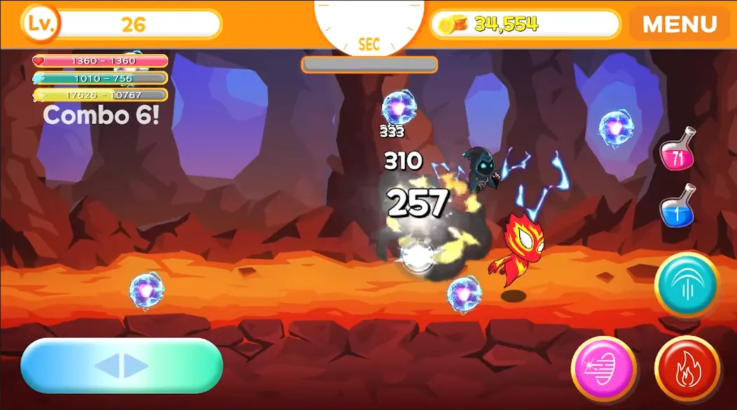 Мод Sprit of Fire Ifrt — Открыты все уровни и бонусы, скачать APK — скриншот 1