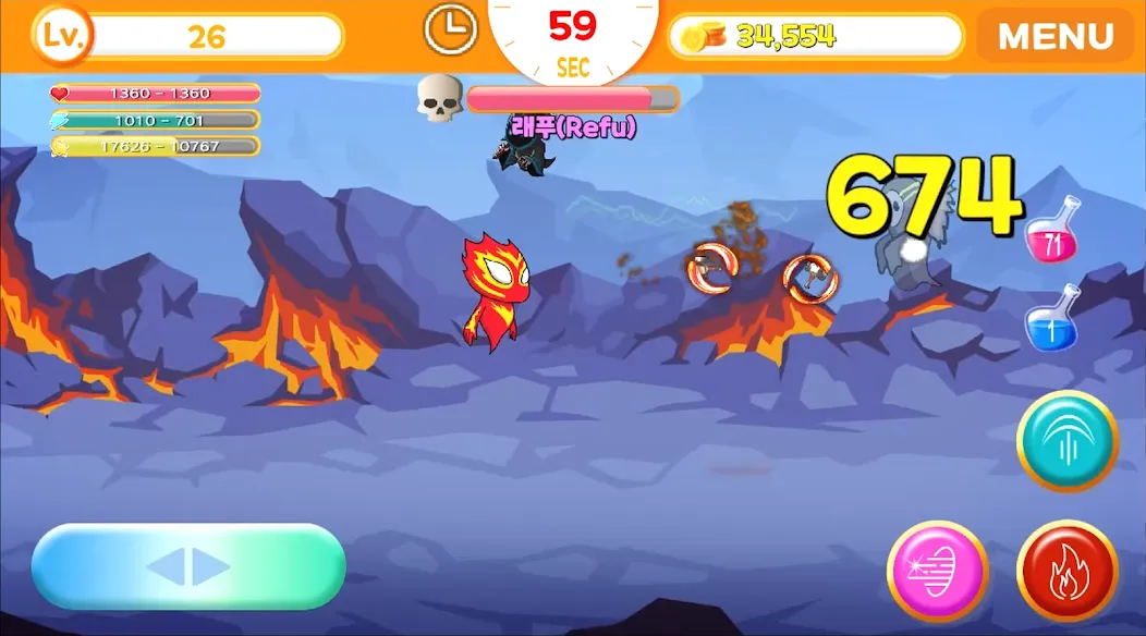 Мод Sprit of Fire Ifrt — Открыты все уровни и бонусы, скачать APK — скриншот 2