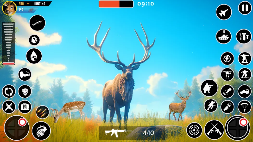 Wild Animal Deer Hunting Games взломанный APK — Безлимитные патроны и открытые локации — скриншот 4 Wild Animal Deer Hunting Games взломанный APK — Безлимитные патроны и открытые локации — скриншот 4
