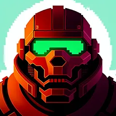 Скачать Doomsday pixel shooter 3d — Безлимитные патроны и здоровье