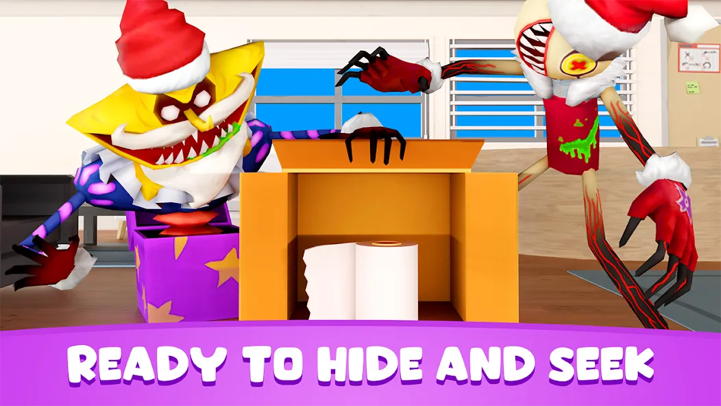 Скачать мод Hide and Go Seek: Monster Hunt — Безлимитные монеты и открыты все уровни — скриншот 1