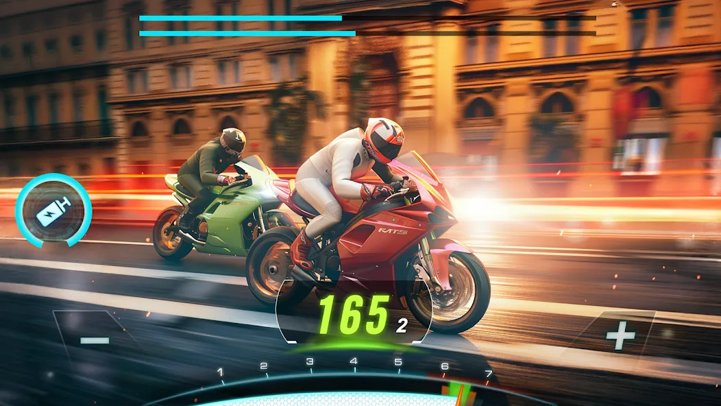 Мод Motor Bike: Xtreme Races — Безлимитные деньги и топливо, скачать APK — скриншот 2
