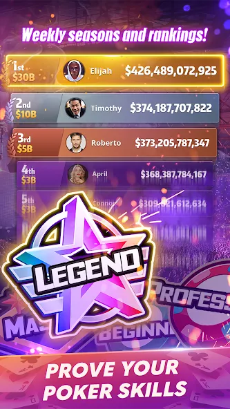 Скачать взлом Mega Hit Poker: Texas Holdem — Безлимитные фишки и все функции открыты — скриншот 5 Скачать взлом Mega Hit Poker: Texas Holdem — Безлимитные фишки и все функции открыты — скриншот 5