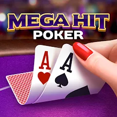 Скачать взлом Mega Hit Poker: Texas Holdem — Безлимитные фишки и все функции открыты