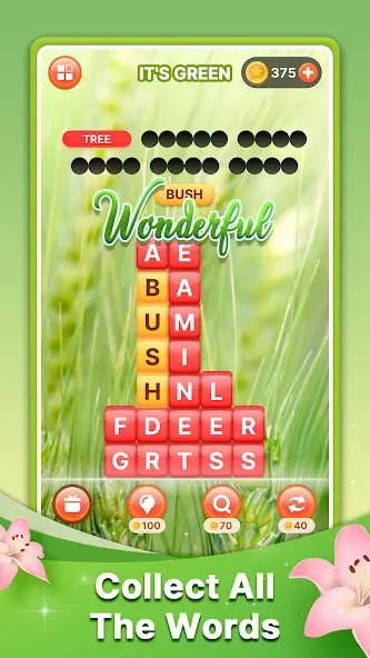 Скачать Word Search Block Puzzle Game на Андроид с модом — Без рекламы и все уровни — скриншот 2 Скачать Word Search Block Puzzle Game на Андроид с модом — Без рекламы и все уровни — скриншот 2