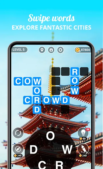 Скачать Wordwise® - Word Connect Game Mod APK — Без рекламы и все уровни открыты — скриншот 2