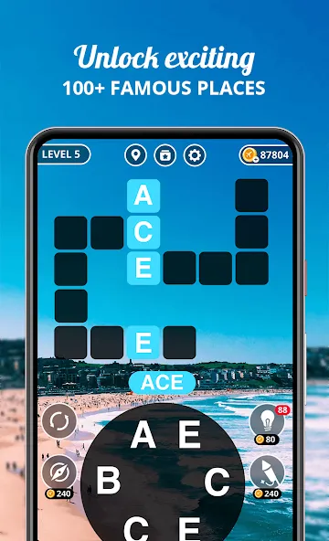 Скачать Wordwise® - Word Connect Game Mod APK — Без рекламы и все уровни открыты — скриншот 3