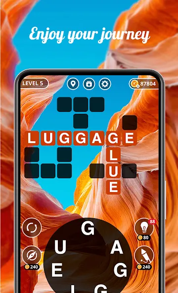 Скачать Wordwise® - Word Connect Game Mod APK — Без рекламы и все уровни открыты — скриншот 4