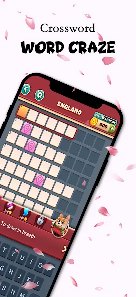 Word Craze - Trivia Crossword взлом на Андроид — Безлимитные подсказки и открыты уровни — скриншот 1 Word Craze - Trivia Crossword взлом на Андроид — Безлимитные подсказки и открыты уровни — скриншот 1