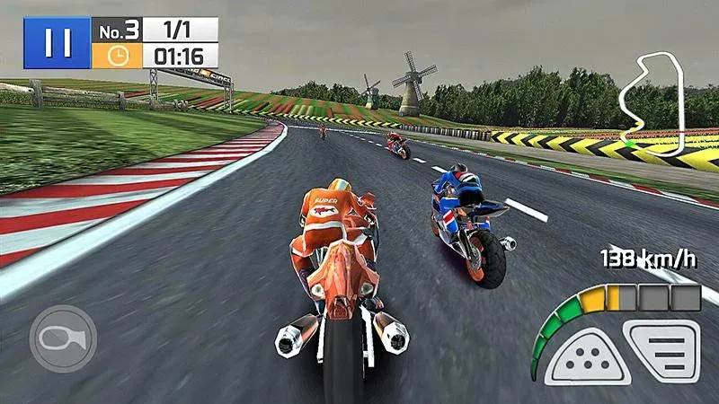 Real Bike Racing взлом APK — Безлимитные деньги и открыты все трассы — скриншот 1