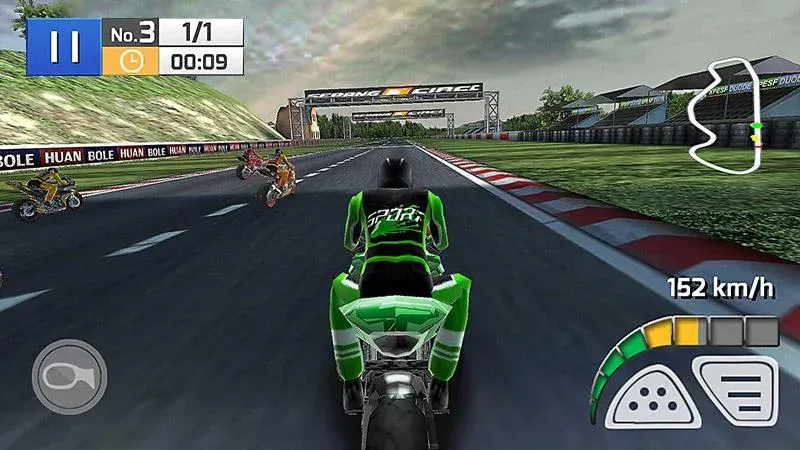Real Bike Racing взлом APK — Безлимитные деньги и открыты все трассы — скриншот 3