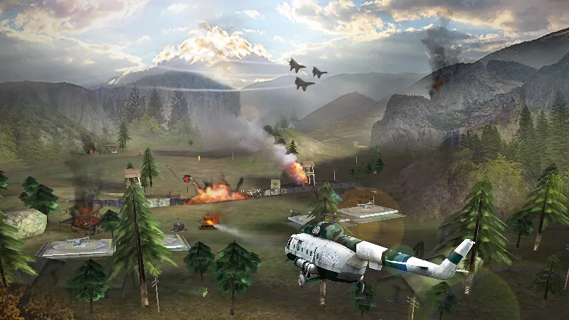 Gunship Strike 3D — Безлимитные деньги и всё открыто, скачать мод APK — скриншот 4
