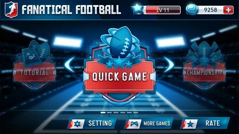 Скачать Fanatical Football Mod APK — Безлимитные деньги и усиленная команда — скриншот 3