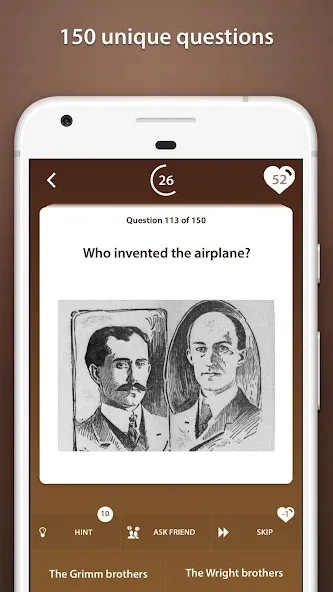 Скачать мод World History Quiz — Открыты все вопросы и режимы — скриншот 2 Скачать мод World History Quiz — Открыты все вопросы и режимы — скриншот 2