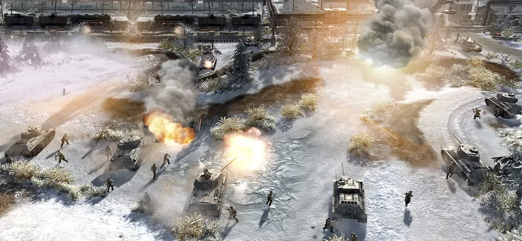 Скачать World War 2: Strategy Games мод — Неограниченные ресурсы и войска — скриншот 2
