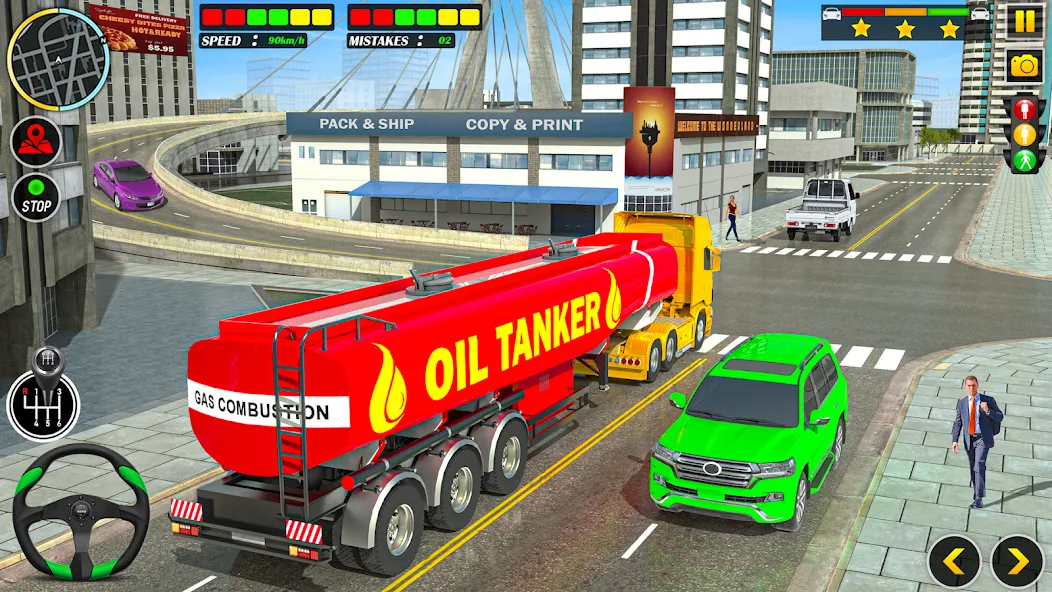 Offroad Oil Tanker Truck Games — взломанная версия, Безлимитные деньги и топливо — скриншот 2 Offroad Oil Tanker Truck Games — взломанная версия, Безлимитные деньги и топливо — скриншот 2