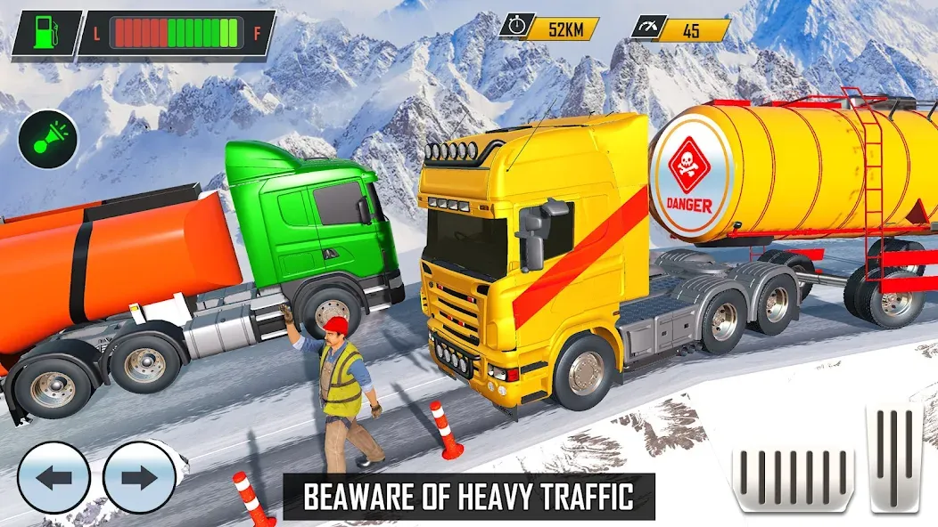 Offroad Oil Tanker Truck Games — взломанная версия, Безлимитные деньги и топливо — скриншот 4 Offroad Oil Tanker Truck Games — взломанная версия, Безлимитные деньги и топливо — скриншот 4
