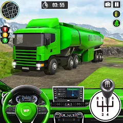 Offroad Oil Tanker Truck Games — взломанная версия, Безлимитные деньги и топливо