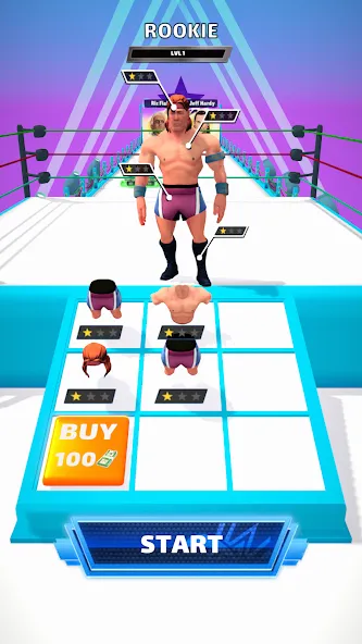 Wrestling Trivia Run MOD APK скачать на Андроид — Безлимитные подсказки и жизни — скриншот 3 Wrestling Trivia Run MOD APK скачать на Андроид — Безлимитные подсказки и жизни — скриншот 3