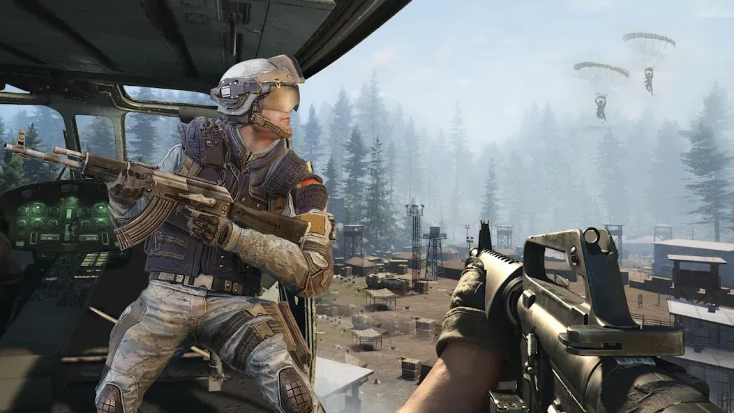 Call of Warfare FPS War Game взлом APK — Безлимитные патроны и здоровье — скриншот 4