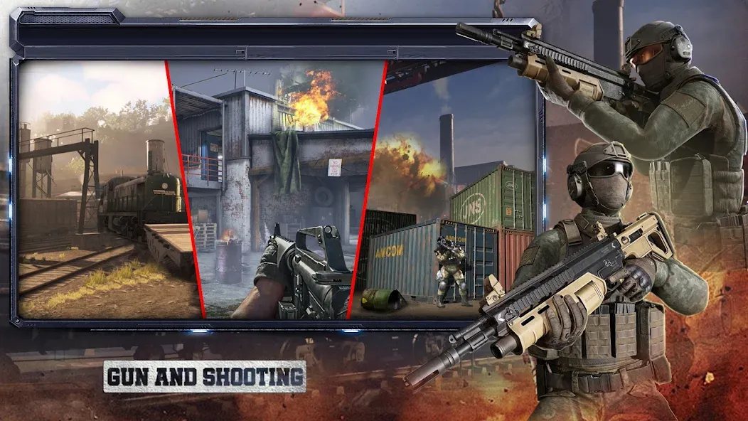 Call of Warfare FPS War Game взлом APK — Безлимитные патроны и здоровье — скриншот 5