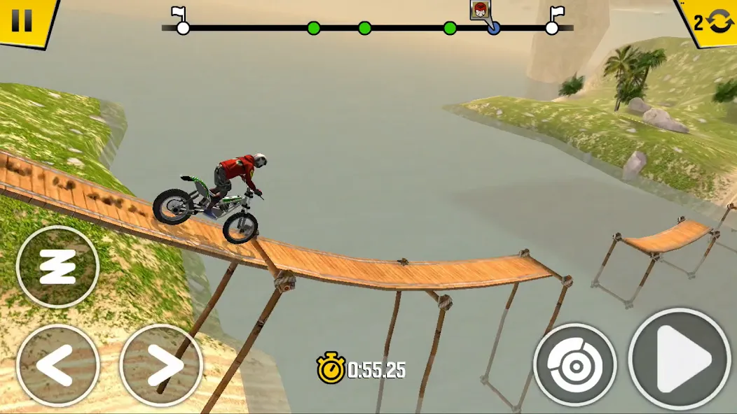 Trial Xtreme 4 Bike Racing — последняя версия с модом (Безлимитные деньги и топливо) — скриншот 1 Trial Xtreme 4 Bike Racing — последняя версия с модом (Безлимитные деньги и топливо) — скриншот 1