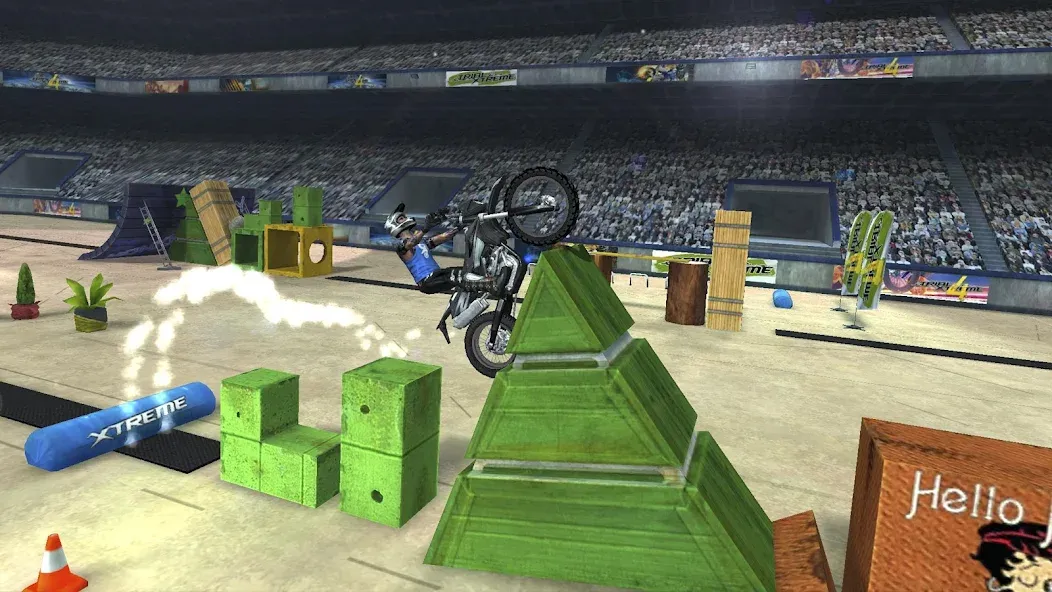 Trial Xtreme 4 Bike Racing — последняя версия с модом (Безлимитные деньги и топливо) — скриншот 4 Trial Xtreme 4 Bike Racing — последняя версия с модом (Безлимитные деньги и топливо) — скриншот 4