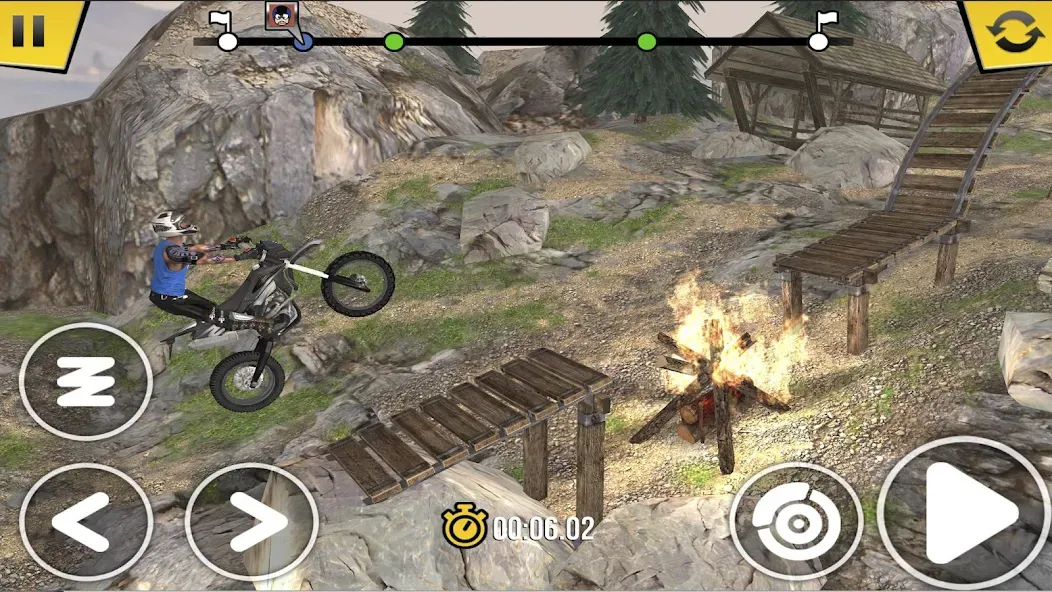 Trial Xtreme 4 Bike Racing — последняя версия с модом (Безлимитные деньги и топливо) — скриншот 5 Trial Xtreme 4 Bike Racing — последняя версия с модом (Безлимитные деньги и топливо) — скриншот 5