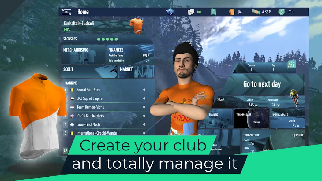 Скачать Live Cycling Manager 2023 бесплатно — Безлимитные деньги и энергия — скриншот 1 Скачать Live Cycling Manager 2023 бесплатно — Безлимитные деньги и энергия — скриншот 1