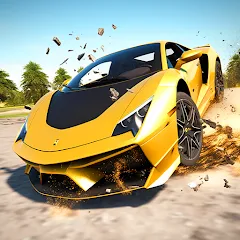 Car Crash: 3D Mega Demolition — последняя версия с модом (Безлимитные деньги и разрушения)