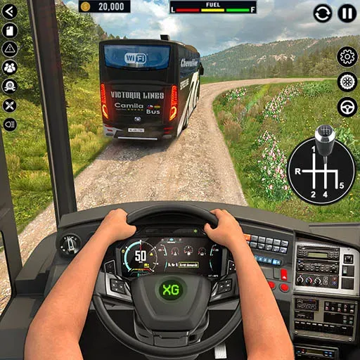 City Bus Simulator - Bus Drive бесплатно на Андроид — мод: Безлимитные деньги и топливо — скриншот 1