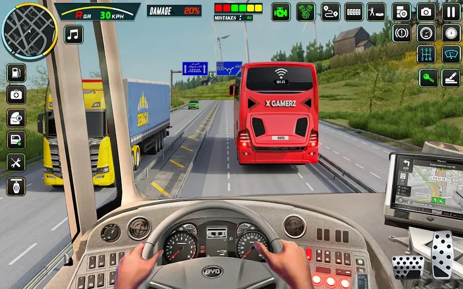 City Bus Simulator - Bus Drive бесплатно на Андроид — мод: Безлимитные деньги и топливо — скриншот 3