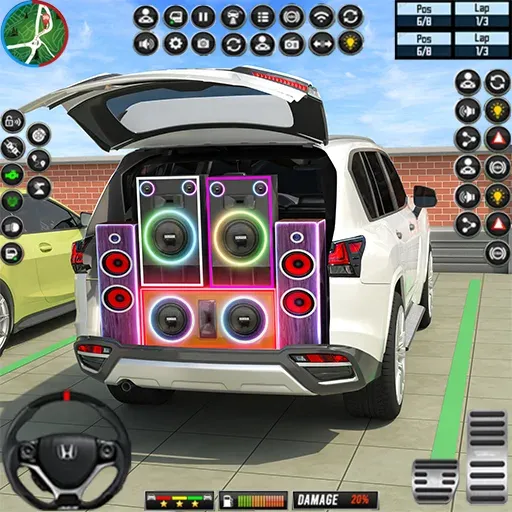 School Car Game 3d Car Driving бесплатно на Андроид — мод: Безлимитные деньги и все машины открыты — скриншот 1