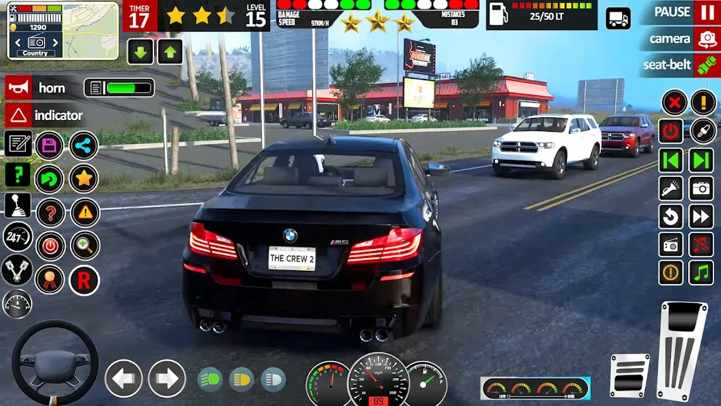 School Car Game 3d Car Driving бесплатно на Андроид — мод: Безлимитные деньги и все машины открыты — скриншот 5