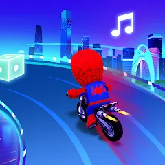 Beat Racing:Car&Music game взлом APK — Безлимитные деньги и все машины