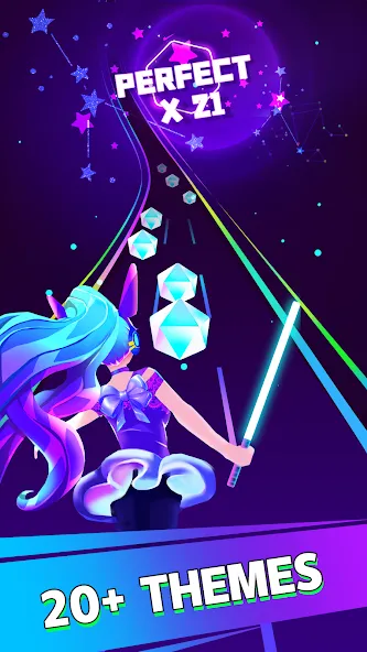 Скачать Beat Dancing EDM:music game мод — Безлимитные деньги и все песни открыты — скриншот 2 Скачать Beat Dancing EDM:music game мод — Безлимитные деньги и все песни открыты — скриншот 2