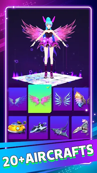 Скачать Beat Dancing EDM:music game мод — Безлимитные деньги и все песни открыты — скриншот 5 Скачать Beat Dancing EDM:music game мод — Безлимитные деньги и все песни открыты — скриншот 5