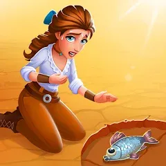 Скачать Island Hoppers: Jungle Farm на Андроид с модом — Безлимитные ресурсы и ускоренное строительство
