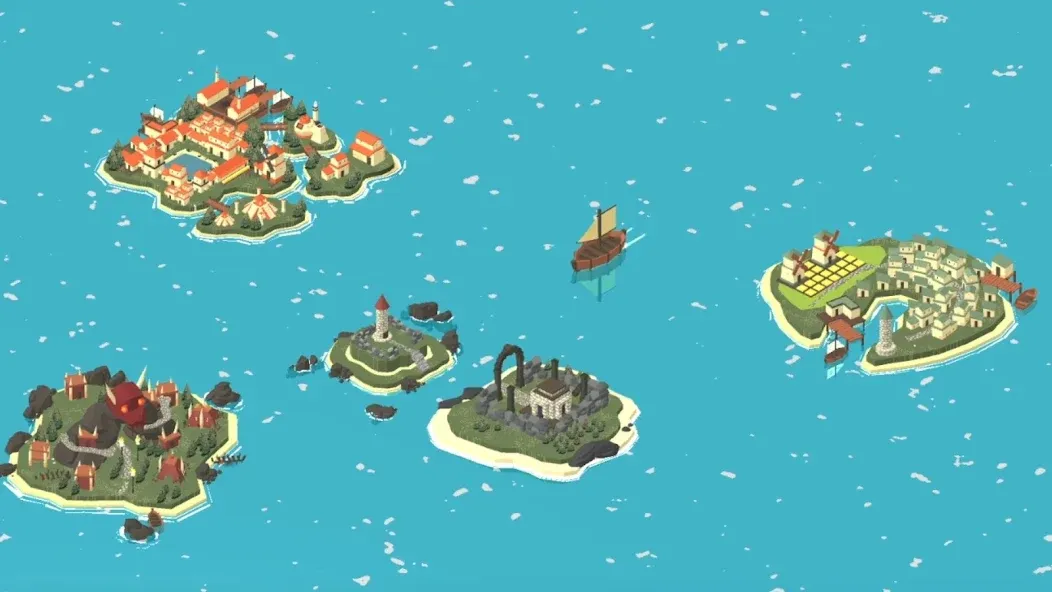 The Bonfire 2 Uncharted Shores (Мод: Безлимитные ресурсы и открыты все здания) — скачать на Андроид — скриншот 2