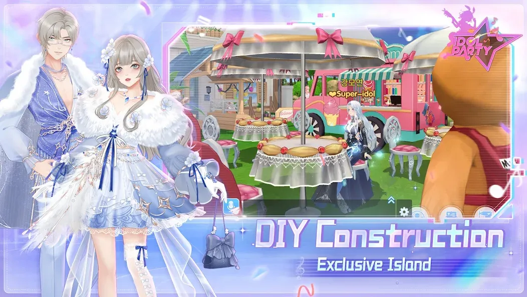 Скачать Idol Party — Безлимитные монеты и все наряды — скриншот 5 Скачать Idol Party — Безлимитные монеты и все наряды — скриншот 5