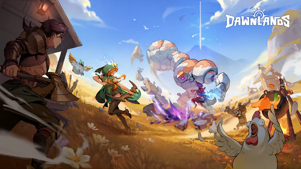 Dawnlands MOD APK скачать на Андроид — Бесконечные ресурсы и открытый мир — скриншот 2 Dawnlands MOD APK скачать на Андроид — Бесконечные ресурсы и открытый мир — скриншот 2